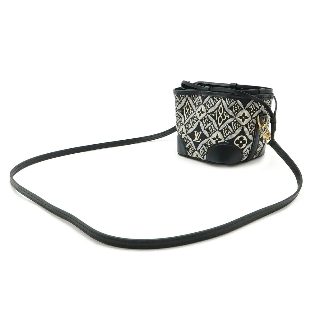 Louis Vuitton Purse Noe Jacquard 1984 Since Pochette Monogram Bag Shoulder Brown